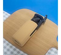 FUANA Silicone Protective Cover for Skullcandy Method 360 ANC, for Skullcandy Headphones, Precise Cutouts, Scratch-Dust-Impact Resistant, Black Earphone Cable