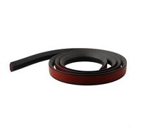 FUANA Silicone Water Barrier Strip for Shower and Bathroom, Self Floor Threshold Seal for Curbless Shower Wet and Dry Separation, 100cm(black 200cm)