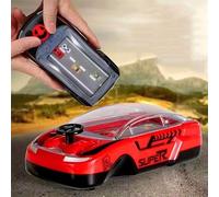 FUANA Simulation Driving Steering Wheel Toy for Kids, Interactive Racing Game with Red and Black Design, ABS Construction, 15 * 7.5 * 5 in Earphone Cable