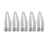 FUANA Smooth Head for Replacement Plastic Soldering Iron 45 Elbow Metal Welding Tip Compatible with for PP Pipes,for Auto for Fenders & Washing Machine Drums,3/5 pcs