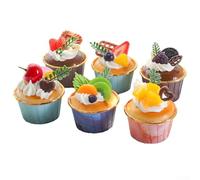 FUANA Soft Cake Simulation Models Perfectly Crafted For Bakery Decor And Child's Imagination