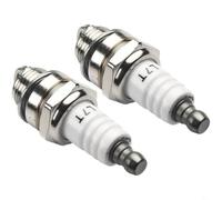 FUANA Spark RJ19LM for Champion Compatible with for BOSCH WR11EO for OREGON O-RJ19 for M14 Thread 20.8mm Width 2 Pack