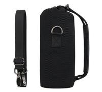 FUANA Speaker Bag for JBL Flip7, Sound-Transparent Mesh Protection with Drawstring Closure and Shoulder Strap, Compact Lightweight Design Earphone Cable