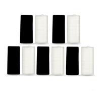 FUANA Sponge Filter Replacement 5 Pack Vacuum Cleaner Parts Compatible with for MAMIBOT EXVAC660 EXVAC680S EXVAC880 for TESVOR for X500 Pro S6 S6+ M1 T8 for NEATSVOR for X500 X520 X600 X600 Pro for