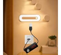 FUANA USB Timer Power Off Switch with 24-Hour Countdown and Automatic Shutdown, 5V Low Voltage for Safe Use, Portable 7 x 2.7 x 1.6 cm Electric Tester Sensor Receiver