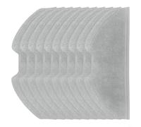 FUANA Vacuum Mop Replacement Pads for Eufy for X8 Pro Series for X8 Pro SES Vacuum Cleaner, Washable Reusable Mops Cloths Mopping(10 PACK)