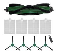 FUANA Vacuum Replacement Kit with Main Brush, Side Brushes and for Roomba 105 for COMBO and Essential Series, 1 Set Accessories