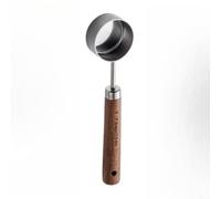 FUANA Walnut Wood Handle Coffee Measuring Spoon and Kitchen Scoop