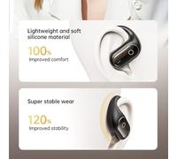 FUANA Wireless Earbuds with AI Translation and Smart Touch Control, Luminous Quicksand Effect, 40 mAh, Charging Box 300 mAh, for 5.4, Stereo Sound, for Devices Earphone Cable