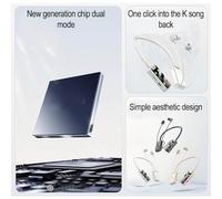 FUANA Wireless Noise Cancelling Earphones for Live Streaming and Audio Editing, BT5.4, 280mAh Battery, 18-22 Hour Playtime, for Samsung Devices, Black Earphone Cable