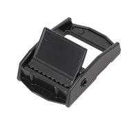 FUANA Zinc Alloy Buckle Tie-Down Straps,for Heavy-Duty Fixed Tensioner with Knuckle Closure,150 C250kg Safety Tensile,Black,20 C50mm Sizes