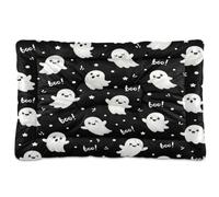Fuauuyl Dog Bed Mat for Small Medium Dogs Washable Dog Sleeping Mattress | Halloween Anti-Slip Crate Pad 18x24 in