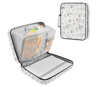 Fuauuyl Expandable File Folder Horse Racing Stuff Accordion File Folders with 6 Pockets & Labels, A4 Size Document Organizer Binder Bag with 500 Sheets Capacity for Home Office Travel