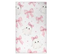 Fuauuyl Ghosts Bows Kitchen Towel Waffle Weave Dish Towels Soft Absorbent Hand Towel Microfiber Lint Free Dish Cloths for Kitchen, 18x30 in