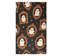 Fuauuyl Ghosts in Frame Kitchen Towel Waffle Weave Dish Towels Soft Absorbent Hand Towel Microfiber Lint Free Dish Cloths for Kitchen, 18x30 in