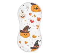 Fuauuyl Halloween Pumpkins Muslin Baby Burp Cloths 1 Pack, Absorbent Soft Cotton Burping Rags for Newborn Boys Girls