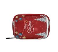 Fuauuyl Merry Christmas Pill Case Weekly Pill Box Portable Travel