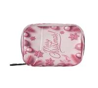 Fuauuyl Merry Christmas Pill Case Weekly Pill Box Portable Travel