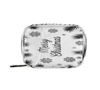 Fuauuyl Merry Christmas Pill Case Weekly Pill Box Portable Travel