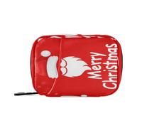Fuauuyl Merry Christmas Pill Case Weekly Pill Box Portable Travel