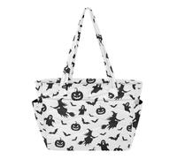 Fuauuyl Tote Bag for Women, Puffy Quilted Tote Bag Lightweight | Witches Handbag with Compartments for Travel Work Nurse Gym