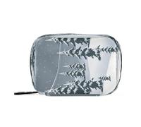 Fuauuyl Winter Forest Pill Case Weekly Pill Box Portable Travel