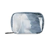 Fuauuyl Winter Forest Pill Case Weekly Pill Box Portable Travel