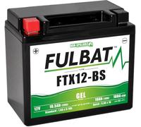 fubat motorcycle battery full gel FTX12-BS / YTX12-BS 12 V 10.5 Ah 180 A