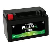 fubat motorcycle battery full gel FTZ10S / YTZ10S 12 V 9.1 Ah 190 A