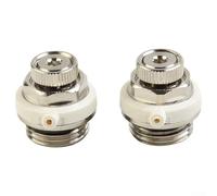 FUBESK 1/2 for BSP Automatic Air Vent Auto Cut-Off Self Bleeding Radiator Valve,Automatic Bleed Valve for Radiators, Automatic Bleed Valve for Heating(2pcs)
