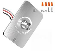 FUBESK 12V 5A PWM LED Dimmer Controller for RV Trailers and Home Use, Dimmable DC Lighting with Smooth Adjustment and Easy Installation