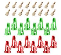 FUBESK 156T1978A Pool Timer Switch Replacement Release Kit For Intermatic T100 Series and Models T101 T102 T103 T104, 8-On 8-Off Clips for Swimming Pool Equipment(Red+green)