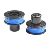 FUBESK 2/4/6/8/10 Pack Strimmer Wire, 8M Line & Spool For Sovereign Trimmer N0E-2ET-230 18V (297/5384) Lawn Mower Parts & Accessories String Trimmer Spools(2pcs)