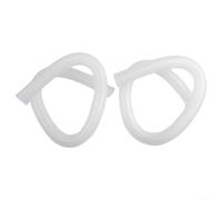 FUBESK 2PCS Swimming Pool Hose Replacement Hose For Above Ground Pools Accessory, 32mm Pool Pump Replacement Hose Length 39 Inch Leak-proof Flexible For Intex 1-1/4 Filtration Pumps(white)