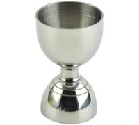 FUBESK 304 Stainless Steel Jigger Measuring Cup with for Dual Measurement Markings Bartenders and Cocktail Mixing, Black/Silver/Gold/Rose Gold