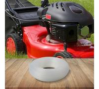 FUBESK 30mm x 55m Nylon Trimmer Wire Round and Square Options High Visibility Grass Rope Lawn Mowers Garden Maintenance(Square)