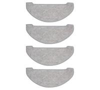 FUBESK 4 Pack Replacement Mopping Cloth For Vexilar W9 Robot Vacuum Cleaner