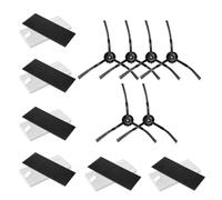 FUBESK 6 Side Brushes and 6 Filters Set for Cleanova W11 Robot for Vacuum, Replacement Accessory Kit to Trap Dust and Improve Air Quality, Suitable Home Cleaning Tasks