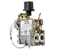 FUBESK 630 Model Gas Temperature Control Valve, Stainless Steel Probe, 100-340°C Range, for ALPHA/BIFRONTE/GAMMA/OMEGA Series Fryer Steam Oven and Grill, G3/8 Threaded Inlet