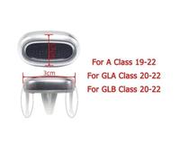 FUBESK AC Vent Control Switch Knob Outlet Button Actuator for Mercedes-Benz A-Class (2019-2022) & GLA-Class (2020-2022), Silver