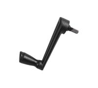 FUBESK Aluminium Patio Umbrella Crank Handle Side Hanging And Centre Column Garden Parasols, For Black Manual Winder Replacement Part With 03 Inch Connector, Outdoor Shade Accessory 55 Inch