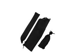 FUBESK Campervan Sun Canopy Awning, 210D Fire Retardant Polyester, Easy | 6-Min Setup, Pre-Attached Reflective Guylines, for Motorhome SUVs, Carry Bag, Black