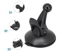 FUBESK Car Windscreen GPS Suction Cup Mount, Replacement Holder Base | for Garmin Nuvi Navigator, Plastic, Easy to Install, Round Head Design, Black Colour