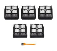 FUBESK For Dreame H12 Pro Wet Dry Vacuum Cleaner Filters Replacement Set with HEPA Filtration, For H12 Pro FlexReach, H12 Dual, H13 Pro, H15 Pro, Pro, M10, 5 Filters plus Cleaning Brush
