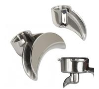 FUBESK for E61 Portafilter Spout 58mm 54mm 53mm 51mm Single Double Wall Stainless Steel Espresso Machine Group Head Replacement Part