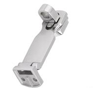 FUBESK for Marine Grade 316 for Stainless Steel for Door Hasp with Turning Padlock, Rustproof Swivel Safety Latch for RV and Boat Cabinet Doors, Outdoor Locking Hardware, 1 Pack 75mm