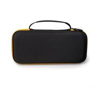 FUBESK Hard Shell Storage Bag for Audio-Technica AT-SB727 Turntable, Portable EVA Carry Case with Organizer Pocket Vinyl Record Player, Black Yellow