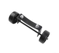 FUBESK Heavy Duty Patio Heater Wheel Kit for Round Base and Pyramid Models, Smooth Rolling Nylon Casters Black(Black)