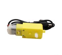 FUBESK LA001 5V 59RPM Deceleration Motor for MakerWorld for Bambu Lab, Solderless Plastic Gear Motor for 3D Printer Parts, Smooth Low Drive Robotics and Automation(3pcs)