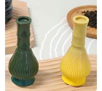 FUBESK Matcha Tea Brush Set for Stirring in Matcha Bowl, ABS Whisk for Dial with Scoop and Spoon, 12x6x6cm, Compatible with Traditional Teaware